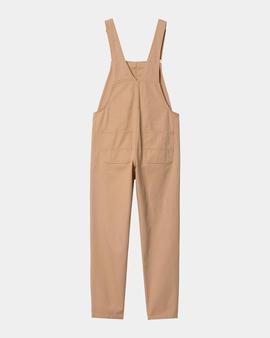 Peto CARHARTT W' BIB OVERALL - Dusty H Brown