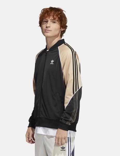 Sudadera Abierta ADIDAS TT Black/Beige/Whit