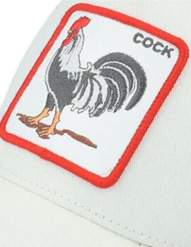 Gorra THE COCK - White