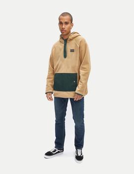 Sudadera Capucha HYDROPONIC ECHO - Dark Sand / Dark Green