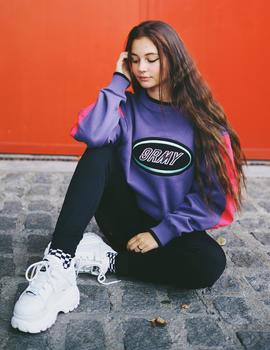 Sudadera GRIMEY MYSTERIOUS VIBES - Purple