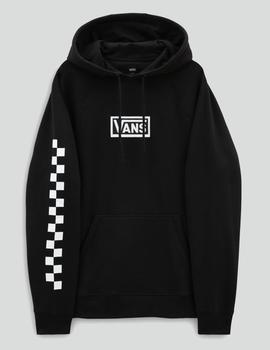 Sudadera Capucha VERSA - Black/Checkerboard