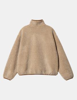 Forro Polar W' ELLA HIGHNECK - Dusty H Brown Heath