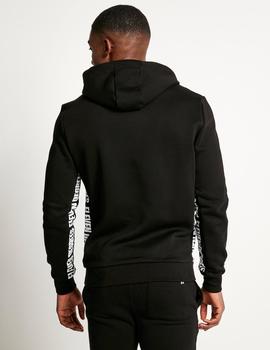 Sudadera Capucha 11 DEGREES TEXT PANEL CUT AND SEW - Black