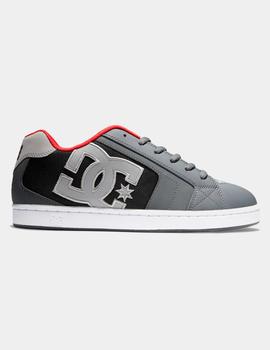 Zapatillas DC SHOES NET - Grey/Black/Red