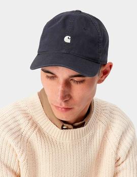 Gorra CARHARTT MADISON LOGO - Dark Navy / Wax