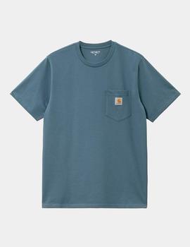 Camiseta CARHARTT POCKET - Storm Blue