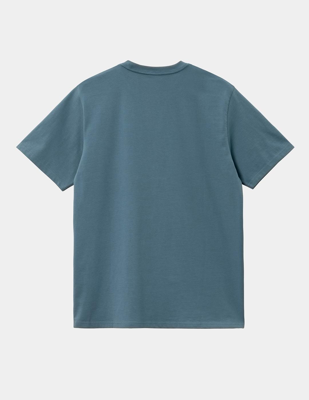 Camiseta CARHARTT POCKET - Storm Blue