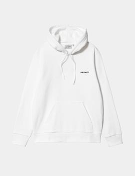 Sudadera CARHARTT SCRIPT EMBROIDERY - White / Black