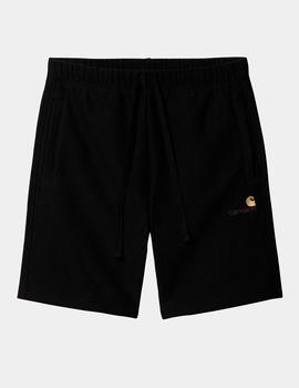 Bermuda CARHARTT AMERICAN SCRIPT - Black