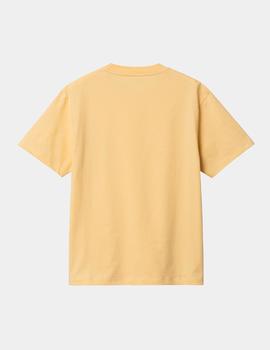 Camiseta CARHARTT W' POCKET - Citron