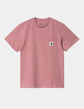 Camiseta CARHARTT W' POCKET - Dahlia Heather