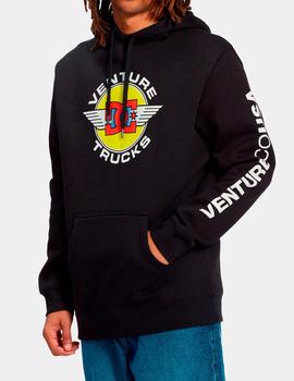 Sudadera Capucha DC SHOES DC x VENTURE - Black