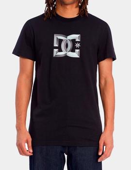 Camiseta DC SHOES STAR BEVELLED - Negro