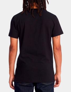 Camiseta DC SHOES STAR BEVELLED - Negro