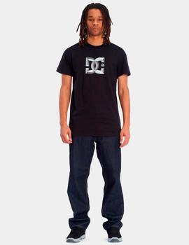 Camiseta DC SHOES STAR BEVELLED - Negro