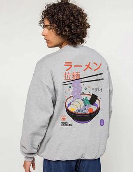 Sudadera Crew KAOTIKO FRESH NOODLES - Gris