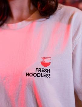 Camiseta KAOTIKO WASHED FRESH NOODLES - Blanco