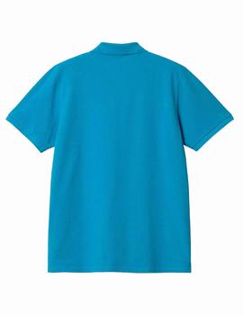 Polo CARHARTT CHASE - Piscine / Gold