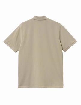 Polo CARHARTT CHASE PIQUE - Agave / Gold