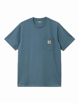 Camiseta CARHARTT POCKET - Storm Blue