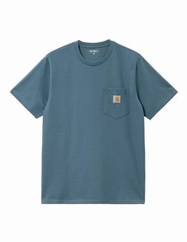 Camiseta CARHARTT POCKET - Storm Blue