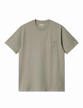 Camiseta CARHARTT POCKET - Yucca Heather