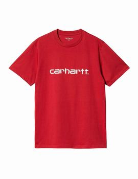 Camiseta CARHARTT SCRIPT - Arcade / White