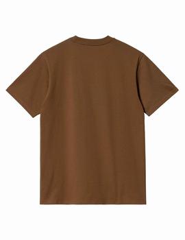 Camiseta CARHARTT SCRIPT - Tamarind / White