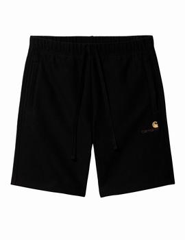 Bermuda CARHARTT AMERICAN SCRIPT - Black