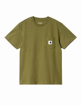 Camiseta CARHARTT W' POCKET - Kiwi