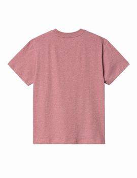 Camiseta CARHARTT W' POCKET - Dahlia Heather