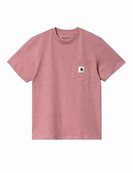 Camiseta CARHARTT W' POCKET - Dahlia Heather