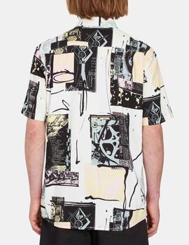 Camisa VOLCOM V ENT LP  - Whitecap Grey