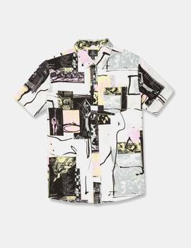 Camisa VOLCOM V ENT LP  - Whitecap Grey