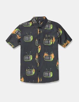 Camisa VOLCOM FA J HAGER WOVEN - Black