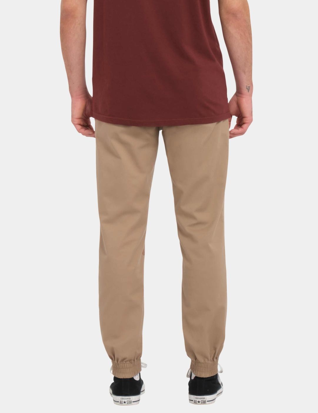 Pantalón VOLCOM FRICKIN SLIM JOGGER - Khaki