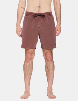 Bañador VOLCOM CENTER 17' - Bordeaux Brown