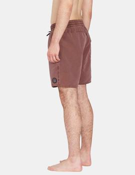 Bañador VOLCOM CENTER 17' - Bordeaux Brown