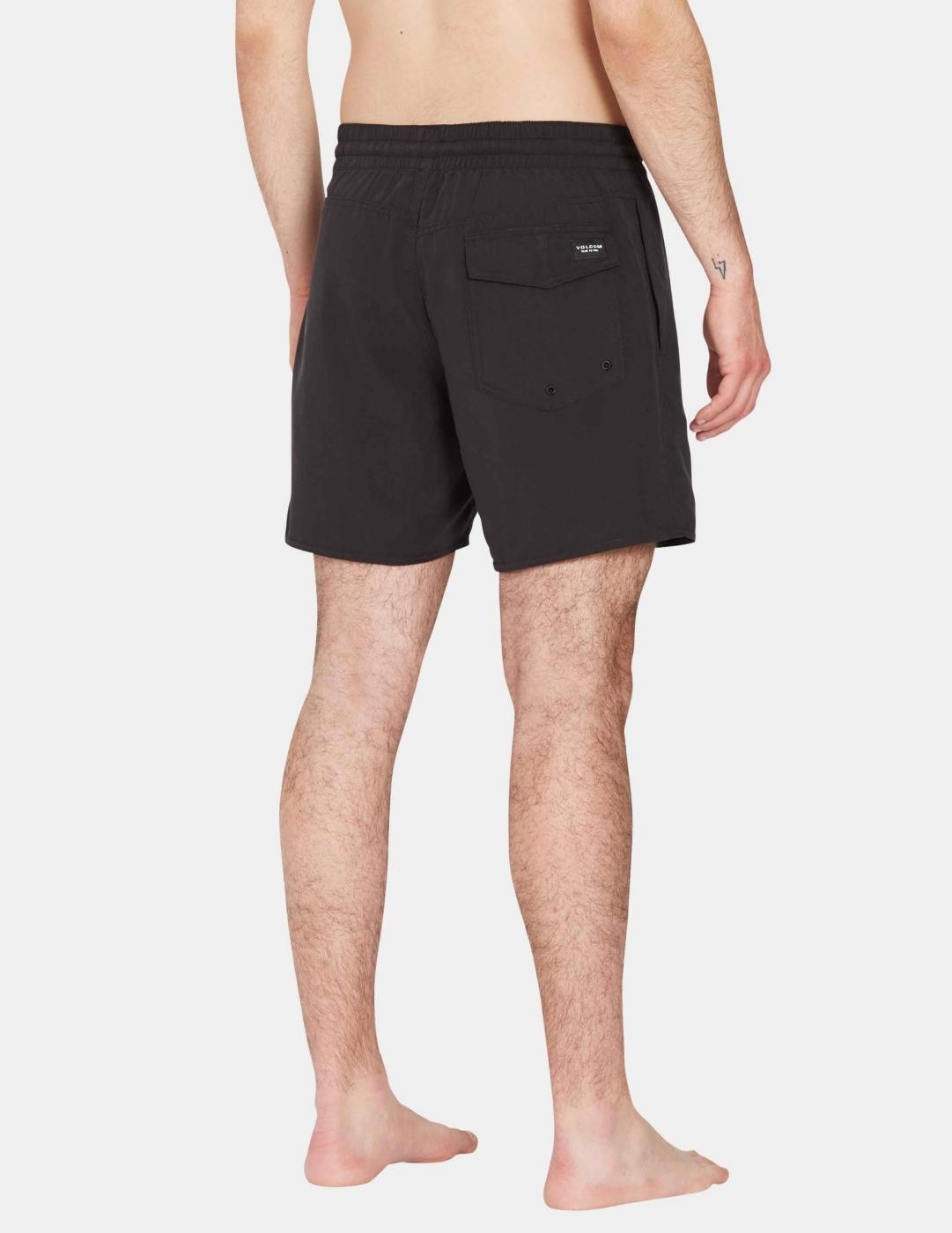 Bañador VOLCOM LIDO SOLID 16' - Black