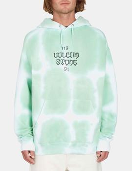 Sudadera Capucha VOLCOM TRIPPIN DYE - Bottle Green