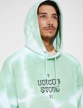 Sudadera Capucha VOLCOM TRIPPIN DYE - Bottle Green