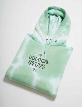 Sudadera Capucha VOLCOM TRIPPIN DYE - Bottle Green