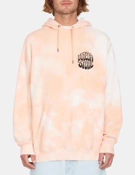 Sudadera Capucha VOLCOM TRIPPIN DYE - Peach Bud