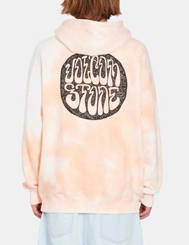 Sudadera Capucha VOLCOM TRIPPIN DYE - Peach Bud