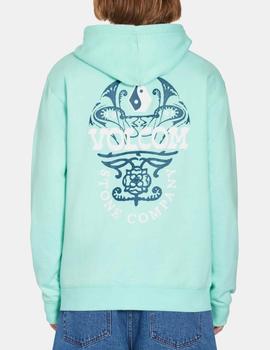 Sudadera Capucha VOLCOM PUFFSTONE - Bottle Green