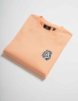 Sudadera Crew GUANO - Peach Bud