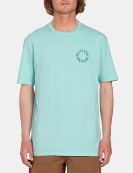 Camiseta VOLCOM CIRCLE EMB - Bottle Green