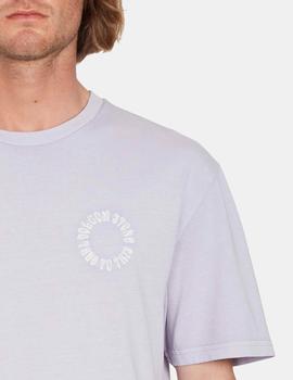 Camiseta VOLCOM CIRCLE EMB - Light Orchid