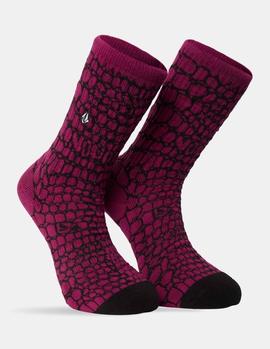 Calcetines VOLCOM FA TODD BRATRUD - Plum